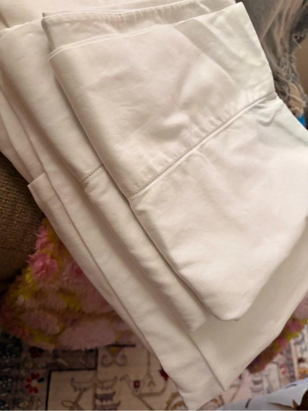 🐻 Ralph Lauren white KING SHEET SET